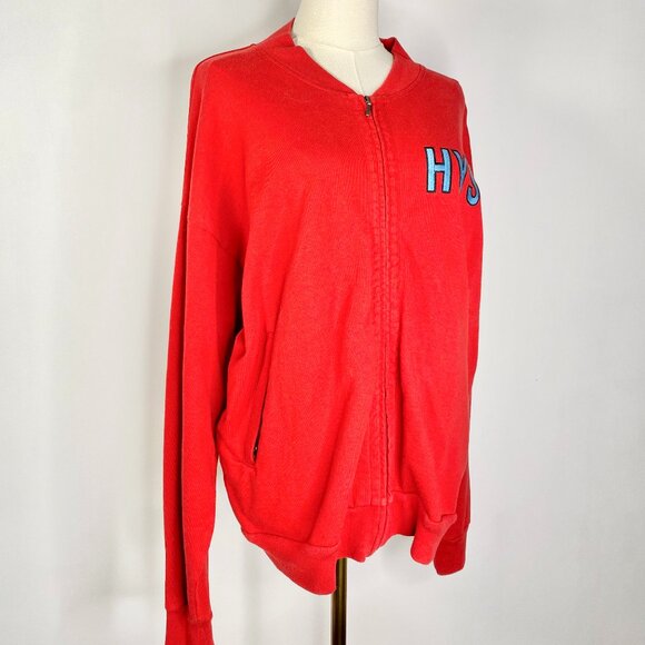 Hysteric Glamour - Red Nude Woman Bomber Jacket - Picture 2 of 10